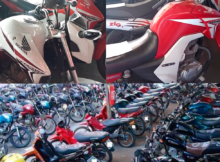 leilão de motos apreendidas Detran 2018